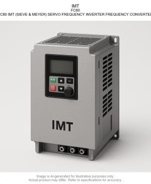 IMT; FC80; FC80 IMT (SIEVE & MEYER) SERVO FREQUENCY INVERTER FREQUENCY CONVERTER