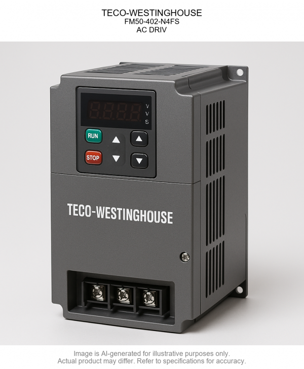 TECO-WESTINGHOUSE; FM50-402-N4FS; AC DRIV