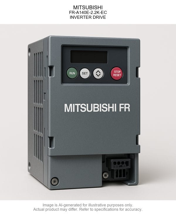 MITSUBISHI; FR-A140E-2.2K-EC; INVERTER DRIVE