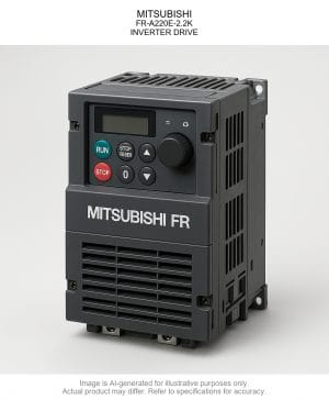 MITSUBISHI; FR-A220E-2.2K; INVERTER DRIVE