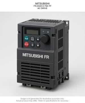 MITSUBISHI; FR-A520-0.75K-TF; AC DRIVE
