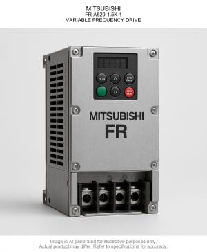 MITSUBISHI; FR-A820-1.5K-1; VARIABLE FREQUENCY DRIVE