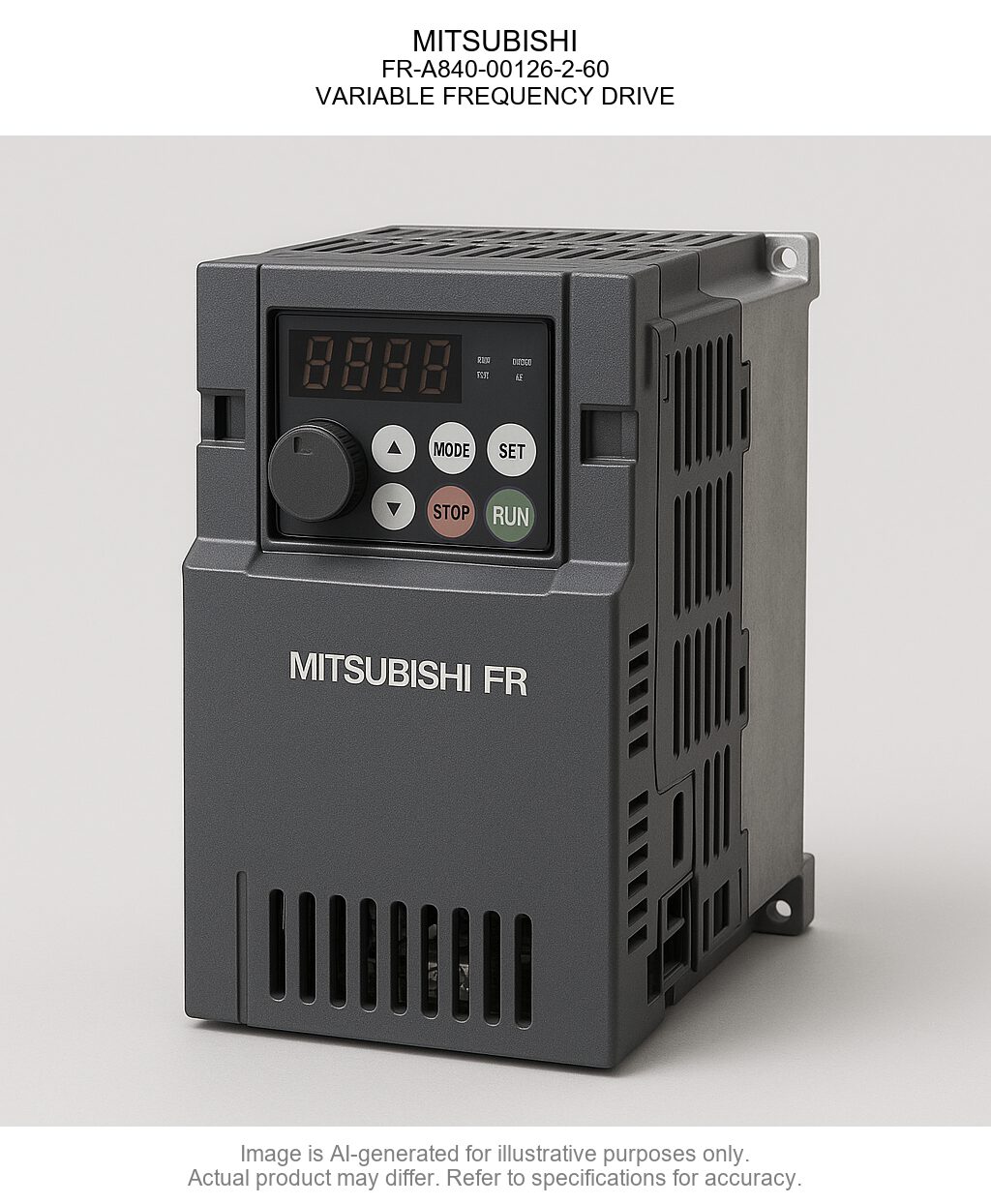 MITSUBISHI; FR-A840-00126-2-60; VARIABLE FREQUENCY DRIVE