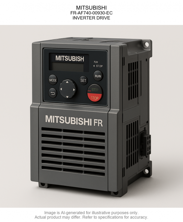 MITSUBISHI; FR-AF740-00930-EC; INVERTER DRIVE