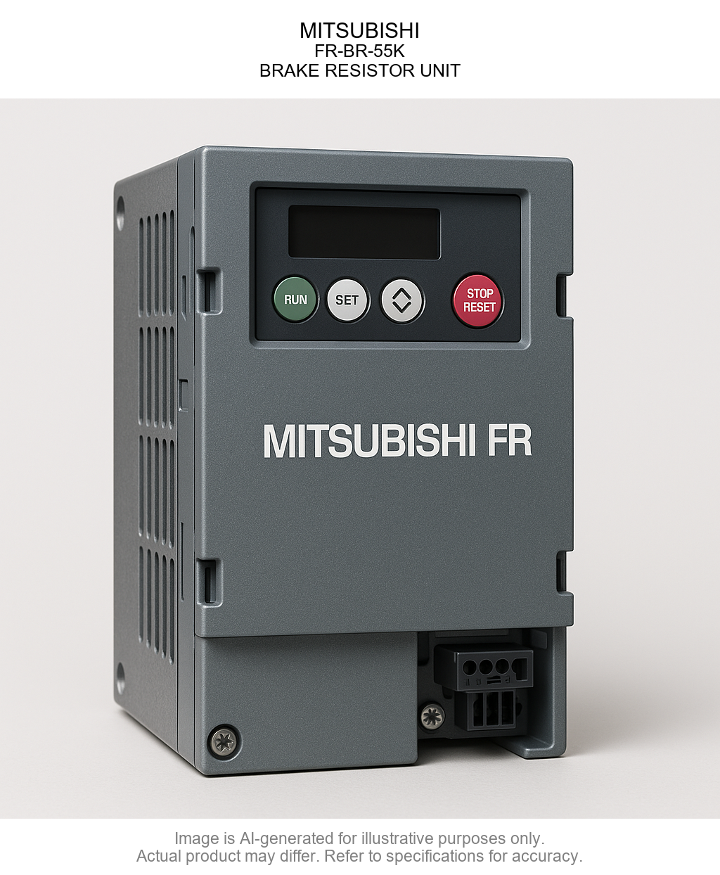 MITSUBISHI; FR-BR-55K; BRAKE RESISTOR UNIT