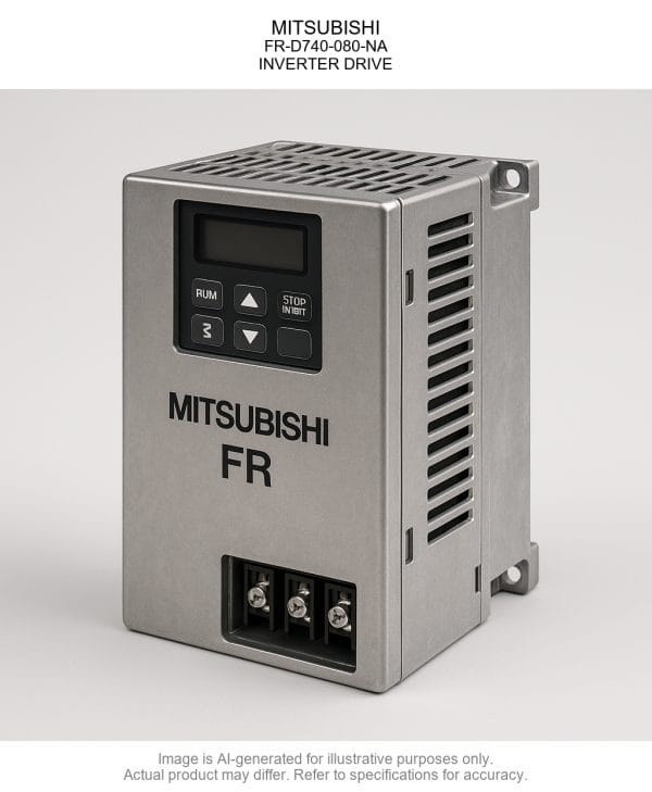 FR-D740-080-NA.png MITSUBISHI; FR-D740-080-NA; INVERTER DRIVE