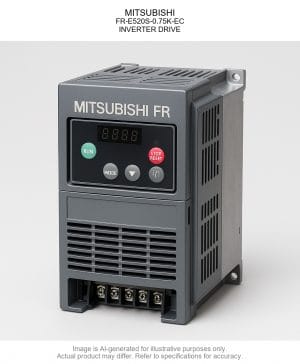 MITSUBISHI; FR-E520S-0.75K-EC; INVERTER DRIVE
