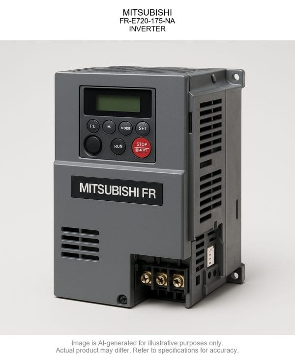 MITSUBISHI; FR-E720-175-NA; INVERTER