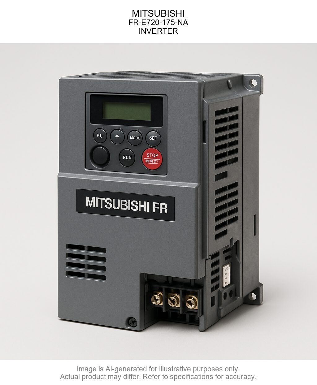 MITSUBISHI; FR-E720-175-NA; INVERTER