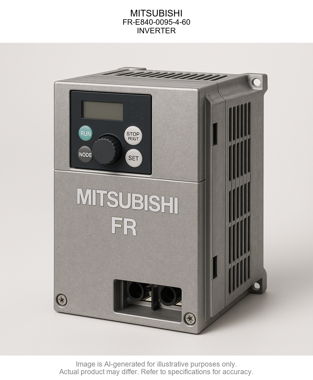 MITSUBISHI; FR-E840-0095-4-60; INVERTER