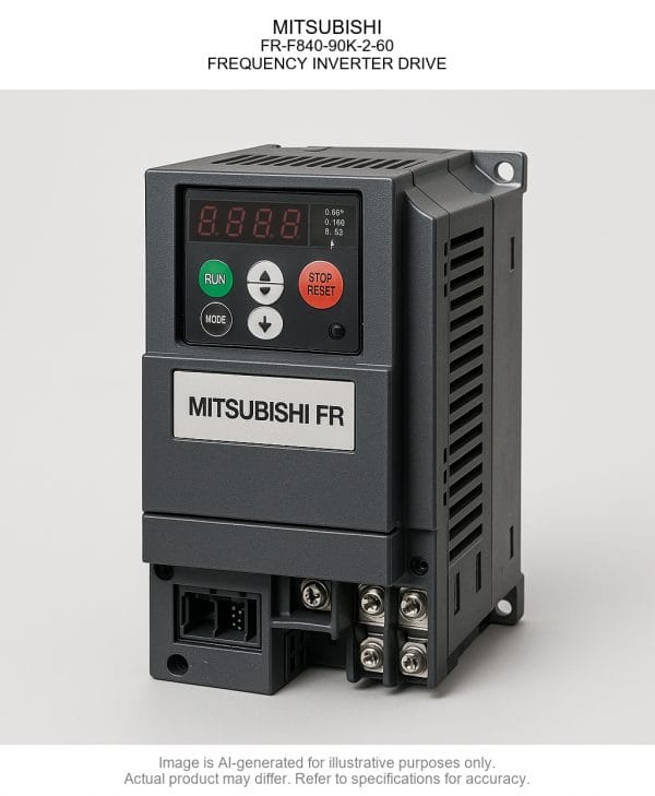 MITSUBISHI; FR-F840-90K-2-60; FREQUENCY INVERTER DRIVE