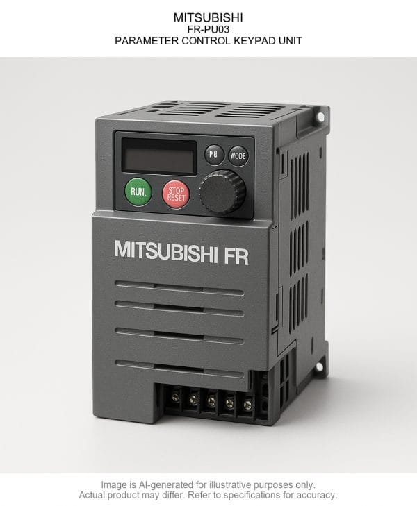 FR-PU03.png MITSUBISHI; FR-PU03; PARAMETER CONTROL KEYPAD UNIT