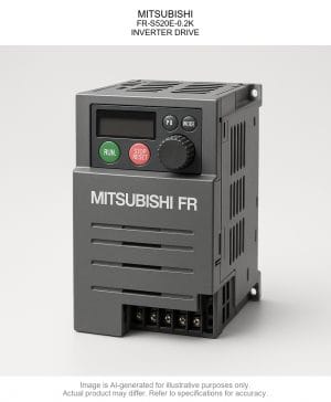 MITSUBISHI; FR-S520E-0.2K; INVERTER DRIVE