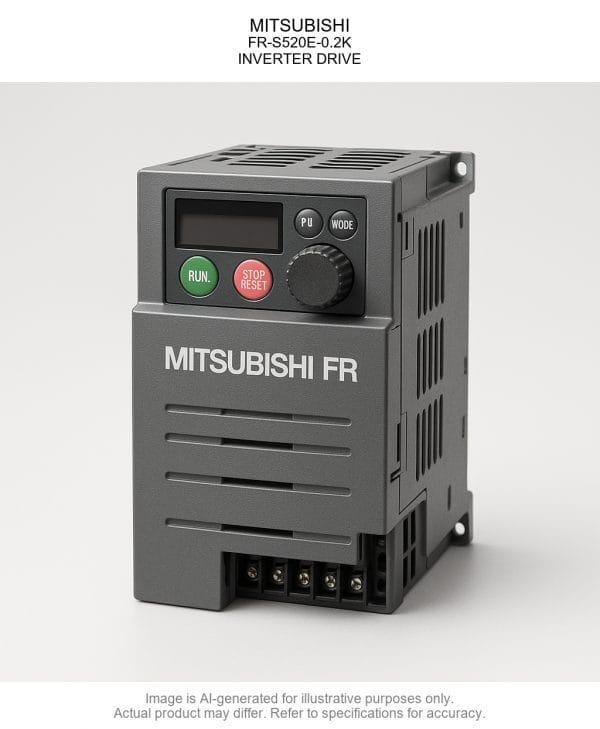 MITSUBISHI; FR-S520E-0.2K; INVERTER DRIVE