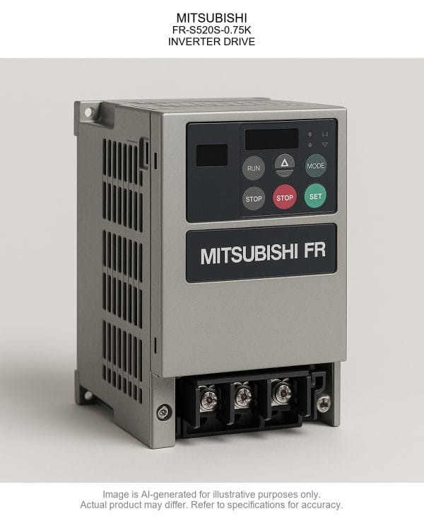 MITSUBISHI; FR-S520S-0.75K; INVERTER DRIVE