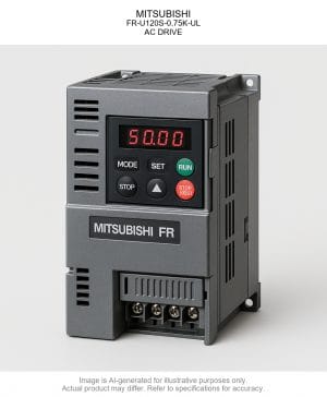 MITSUBISHI; FR-U120S-0.75K-UL; AC DRIVE
