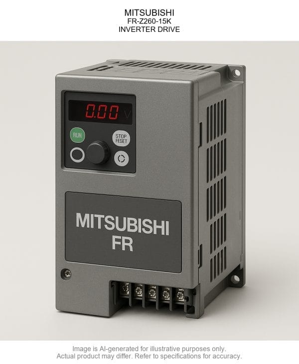 FR-Z260-15K.png MITSUBISHI; FR-Z260-15K; INVERTER DRIVE