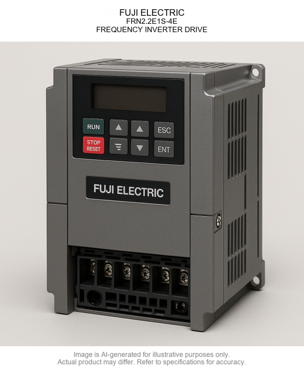 FUJI ELECTRIC; FRN2.2E1S-4E; FREQUENCY INVERTER DRIVE