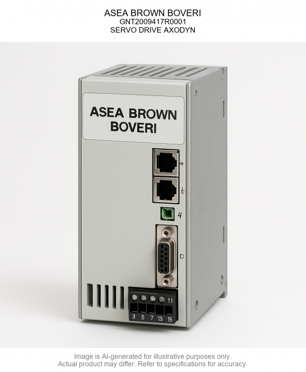 ASEA BROWN BOVERI; GNT2009417R0001; SERVO DRIVE AXODYN