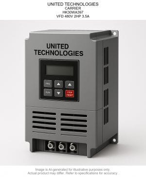 UNITED TECHNOLOGIES; CARRIER; HK30WA397; Variable Frequency Drive 480V 2HP 3.5A