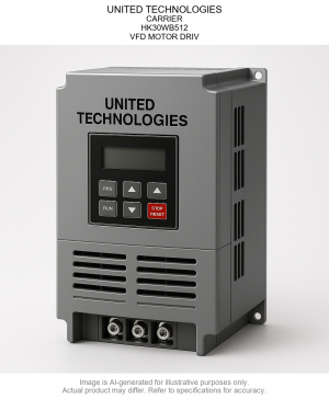 UNITED TECHNOLOGIES; CARRIER; HK30WB512; Variable Frequency Drive MOTOR DRIV