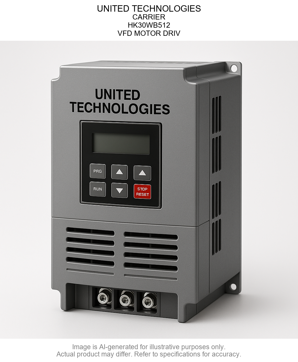 UNITED TECHNOLOGIES; CARRIER; HK30WB512; Variable Frequency Drive MOTOR DRIV