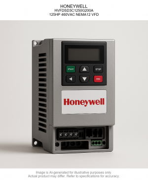 HONEYWELL; HVariable Frequency DriveSD3C1250G200A; 125HP 460VAC NEMA12 Variable Frequency Drive
