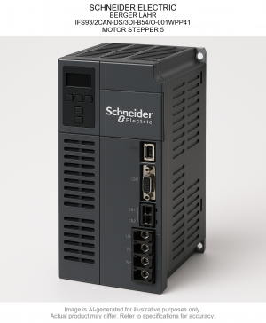 SCHNEIDER ELECTRIC; BERGER LAHR; IFS93/2CAN-DS/3DI-B54/O-001WPP41; MOTOR STEPPER 5