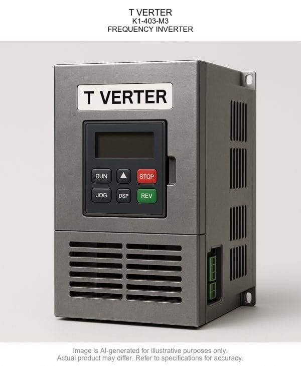 T VERTER; K1-403-M3; FREQUENCY INVERTER