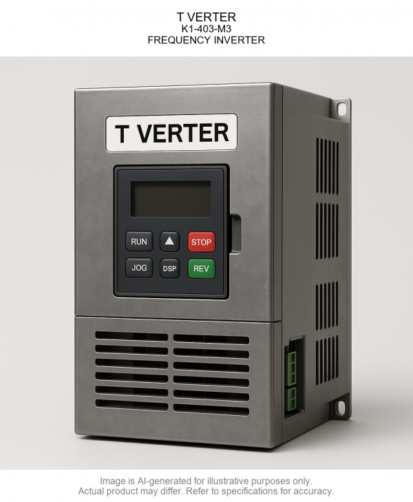T VERTER; K1-403-M3; FREQUENCY INVERTER