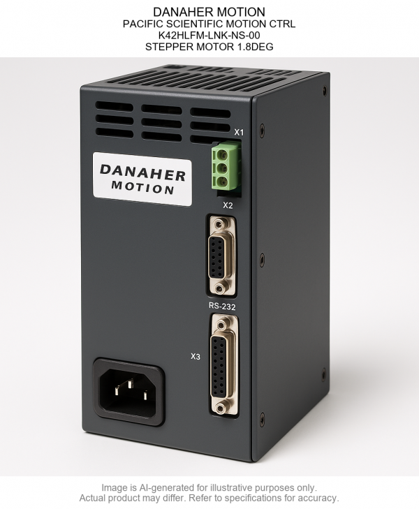 DANAHER MOTION; PACIFIC SCIENTIFIC MOTION CTRL; K42HLFM-LNK-NS-00; STEPPER MOTOR 1.8DEG