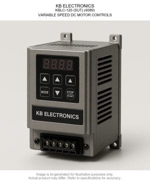 KB ELECTRONICS; KBLC-120 (SUT) (4089); VARIABLE SPEED DC MOTOR CONTROLS