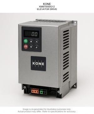 KONE; KM870050G12; ELEVATOR DRIVE