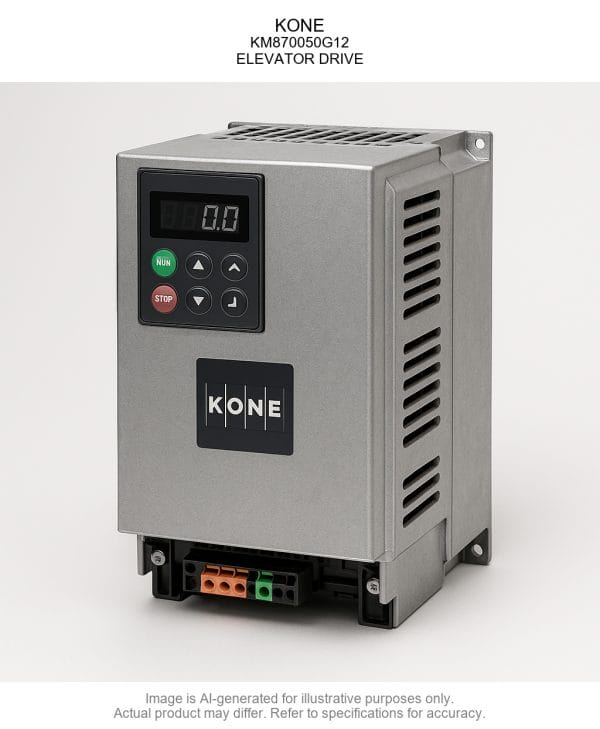 KONE; KM870050G12; ELEVATOR DRIVE