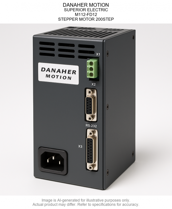 M112-FD12.png DANAHER MOTION; SUPERIOR ELECTRIC; M112-FD12; STEPPER MOTOR 200STEP