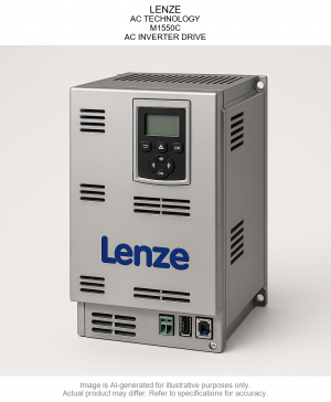 LENZE; AC TECHNOLOGY; M1550C; AC INVERTER DRIVE