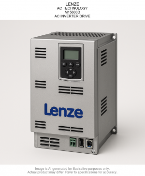 LENZE; AC TECHNOLOGY; M15600D; AC INVERTER DRIVE