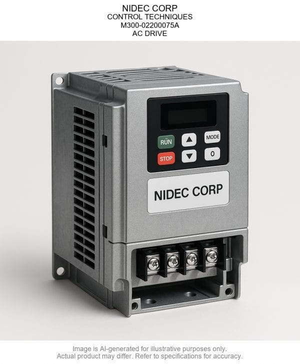 NIDEC CORP; CONTROL TECHNIQUES; M300-02200075A; AC DRIVE