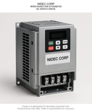 NIDEC CORP; M300-04400135A10100AB100; AC SERVO DRIVE