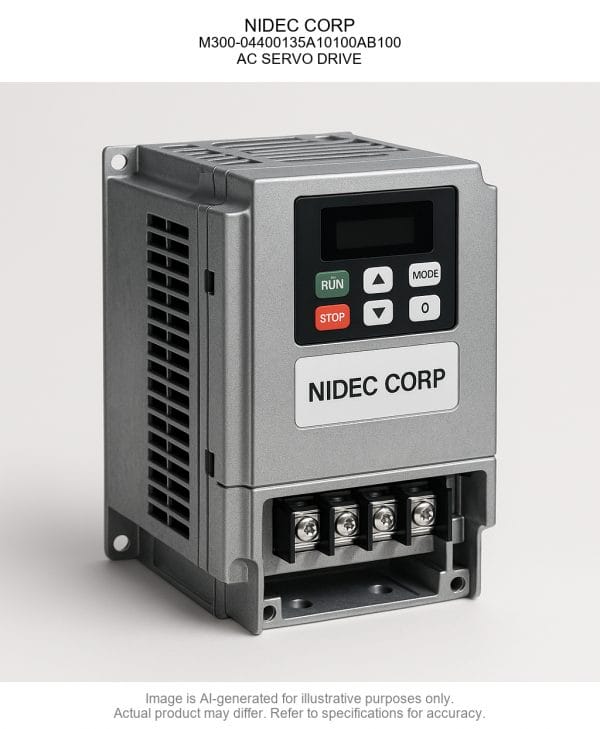 NIDEC CORP; M300-04400135A10100AB100; AC SERVO DRIVE