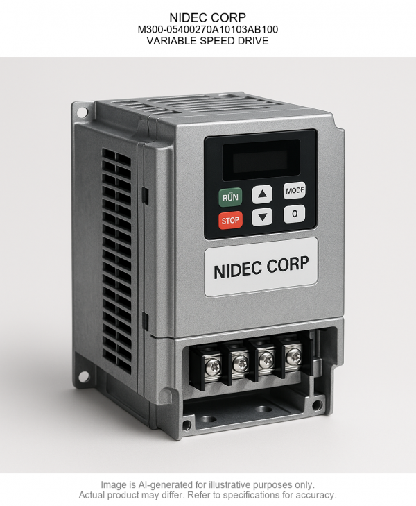 NIDEC CORP; M300-05400270A10103AB100; VARIABLE SPEED DRIVE