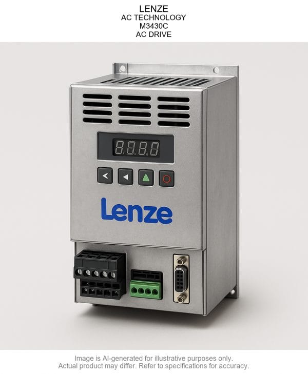 LENZE; AC TECHNOLOGY; M3430C; AC DRIVE