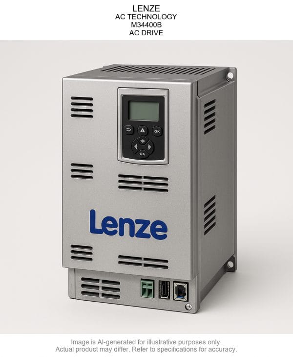 M34400B.png LENZE; AC TECHNOLOGY; M34400B; AC DRIVE