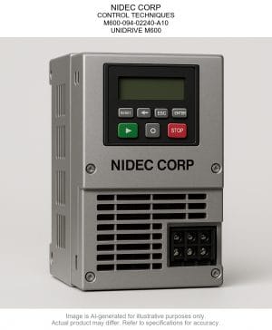 NIDEC CORP; CONTROL TECHNIQUES; M600-094-02240-A10; UNIDRIVE M600