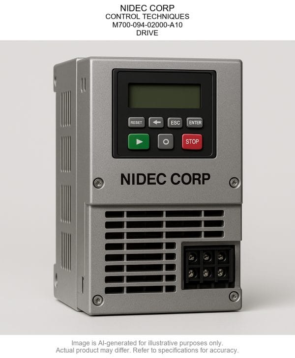 M700-094-02000-A10.png NIDEC CORP; CONTROL TECHNIQUES; M700-094-02000-A10; DRIVE