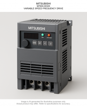 MITSUBISHI; M7600-00320; VARIABLE SPEED FREQUENCY DRIVE