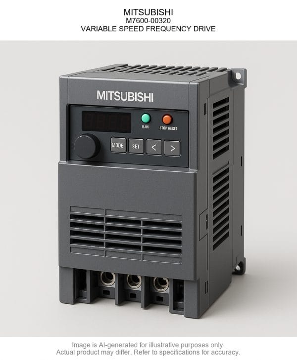 MITSUBISHI; M7600-00320; VARIABLE SPEED FREQUENCY DRIVE