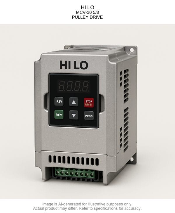 HI LO; MCV-30 5/8; PULLEY DRIVE