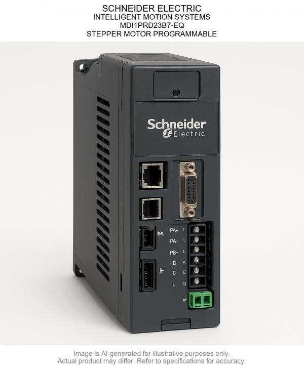 SCHNEIDER ELECTRIC; INTELLIGENT MOTION SYSTEMS; MDI1PRD23B7-EQ; STEPPER MOTOR PROGRAMMABLE