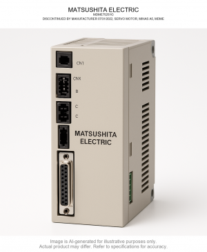 MATSUSHITA ELECTRIC; MDME752S1G; R
